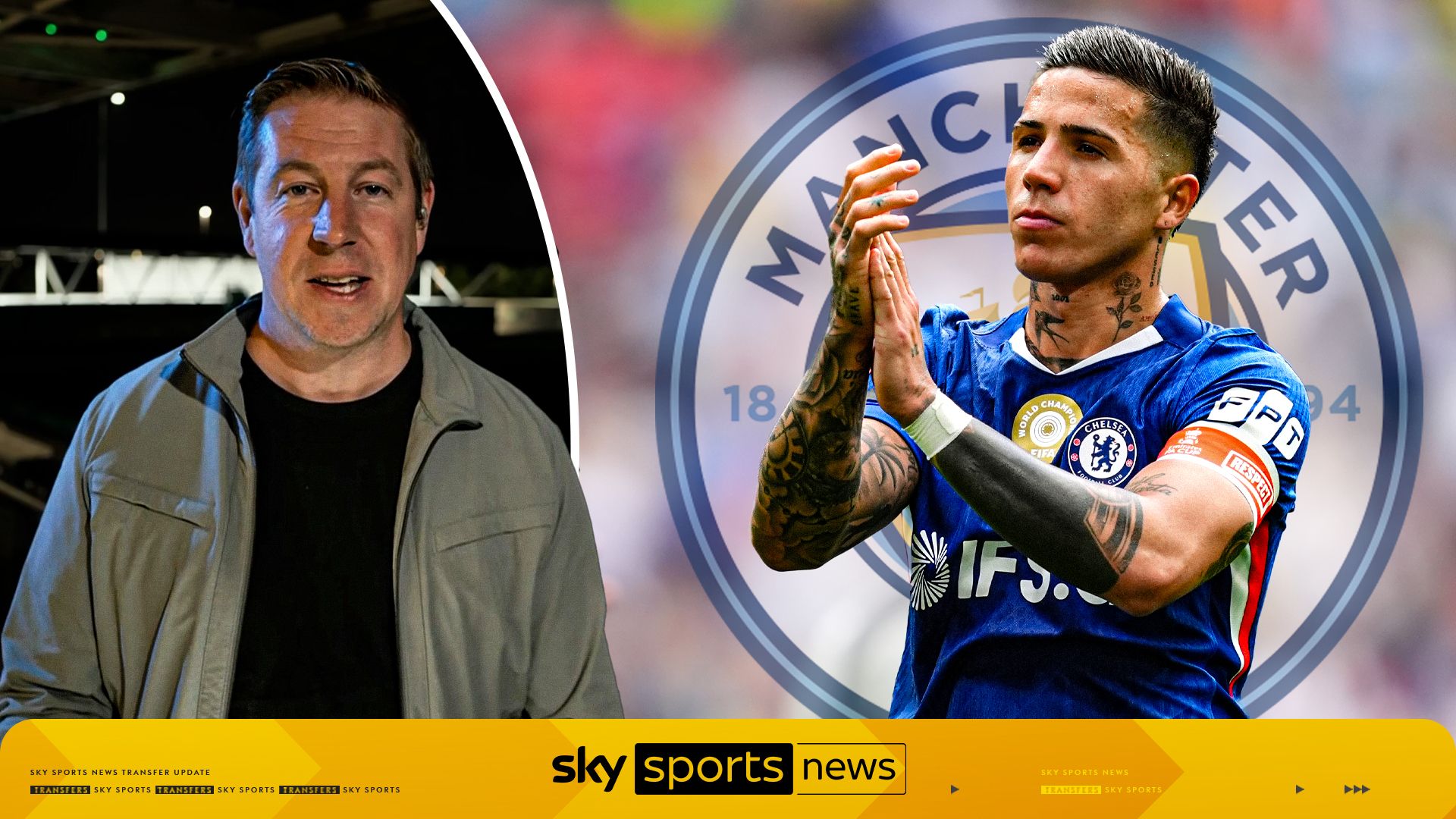 Fernandez completes his £125m move from Chelsea to Man City