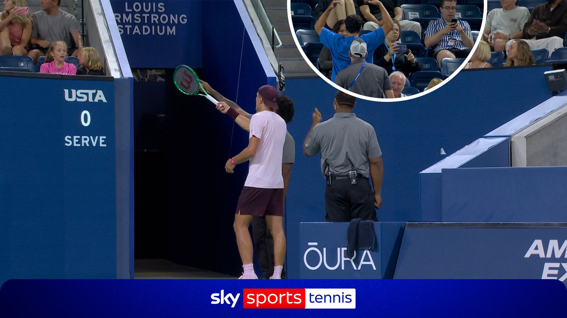Mensik gets spectator KICKED OUT 😲