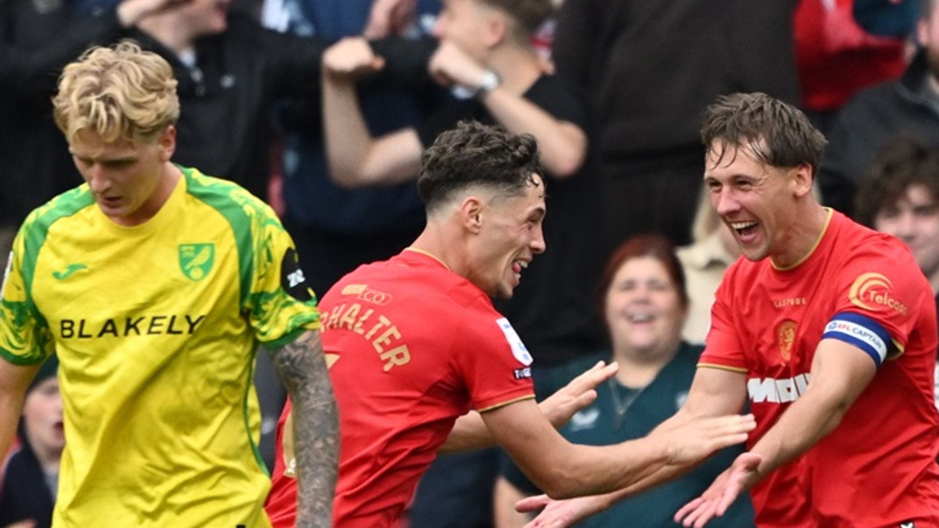 Boro lead Norwich; struggling Burnley trail Swansea - EFL LIVE!