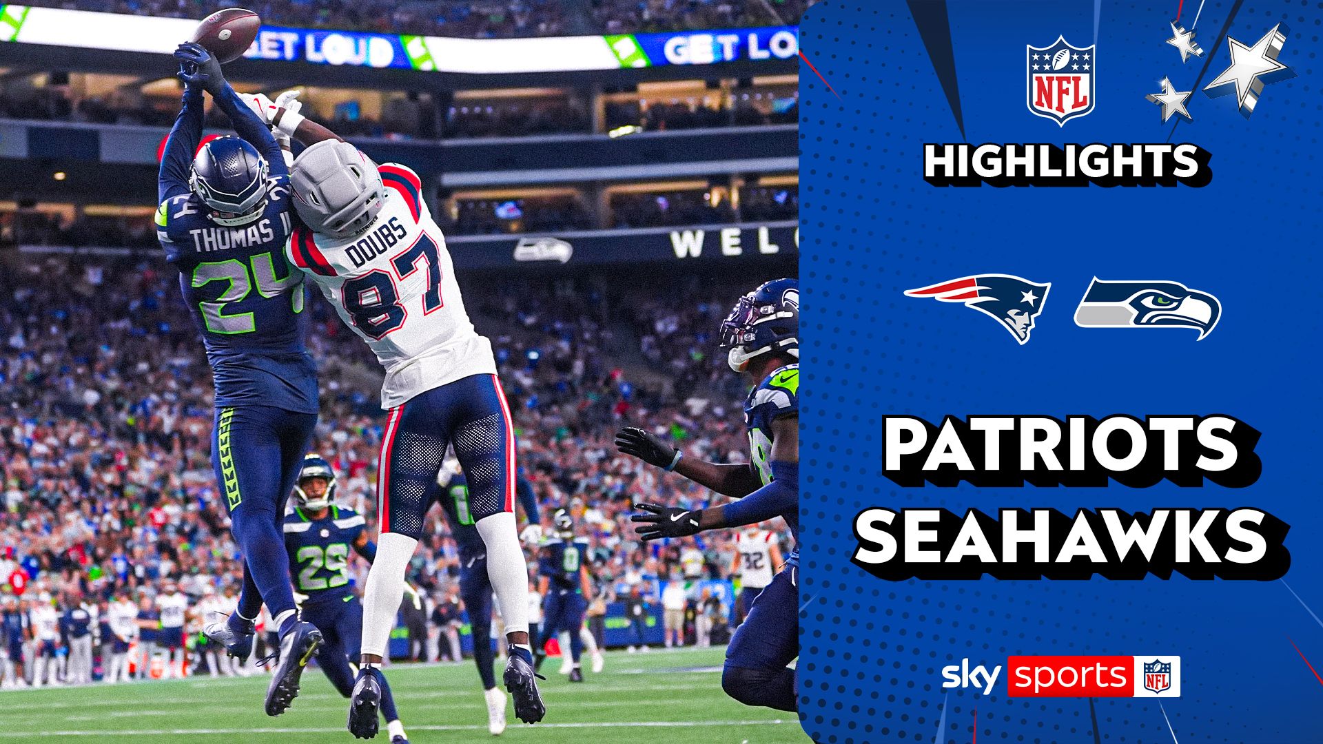 Late drama as Seahawks host Patriots in season opener