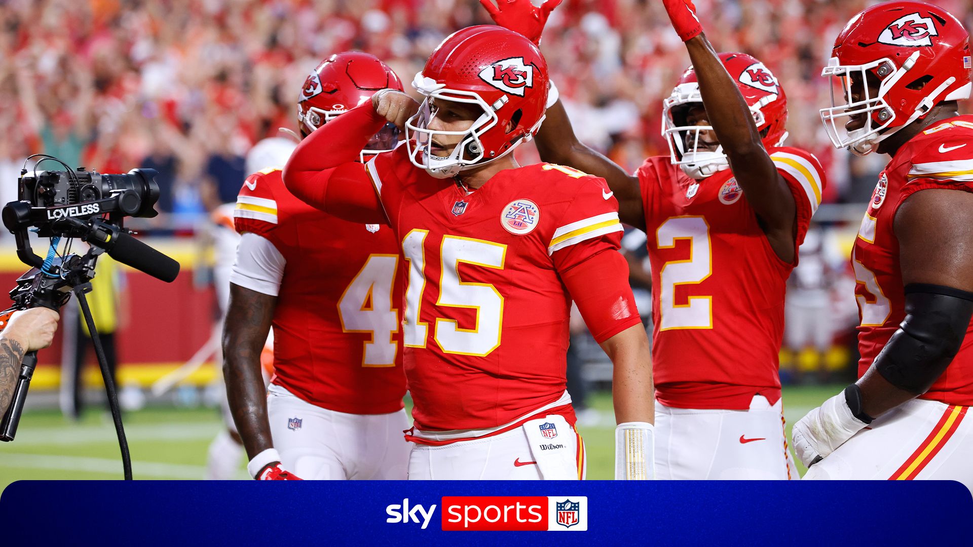 'Same old Patrick!' | Mahomes scores first TD after knee injury