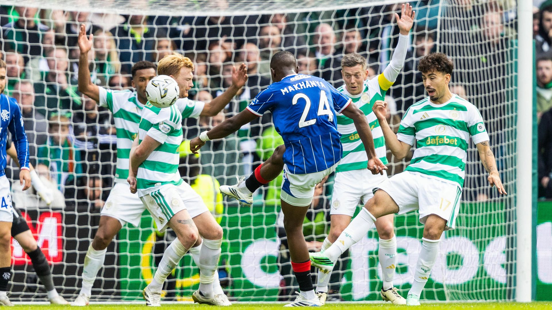 Rangers ahead but spurning chances against Celtic LIVE!