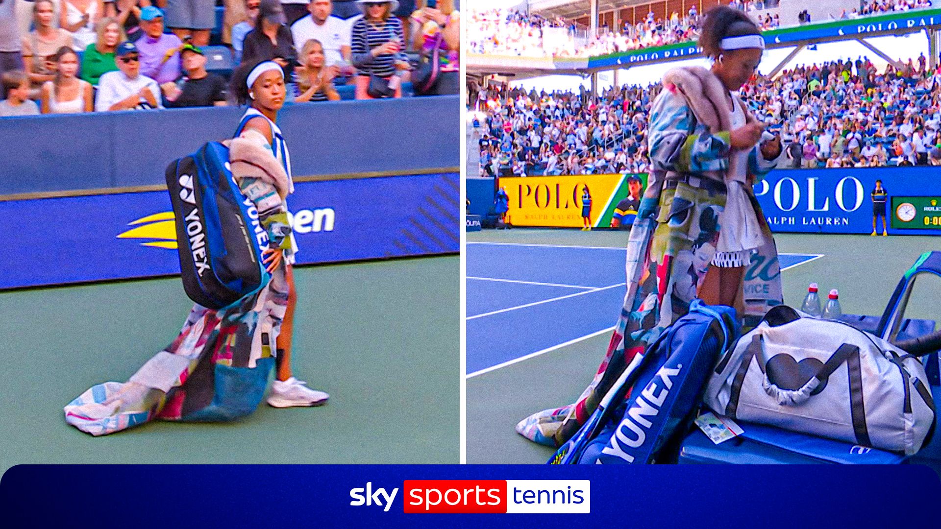 'Like a patchwork quilted jacket!' - Osaka shows off latest outfit