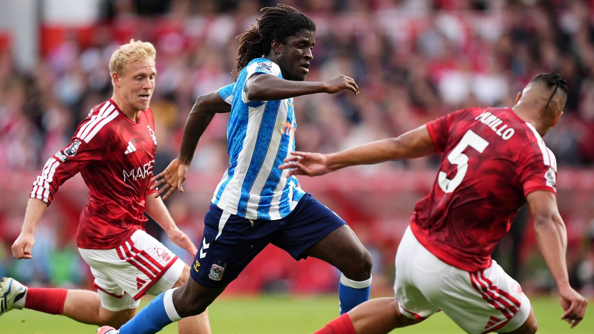 Coventry holding Nottingham Forest LIVE!
