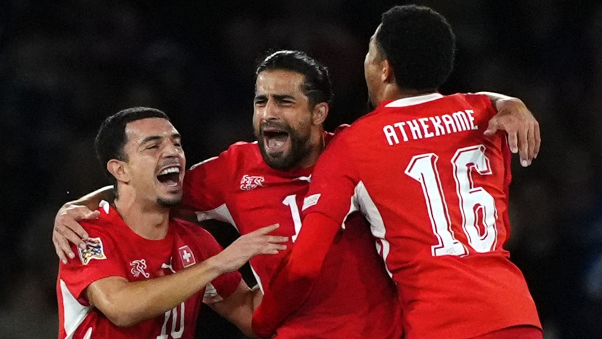 Switzerland take early lead as Scotland down to 10 LIVE!
