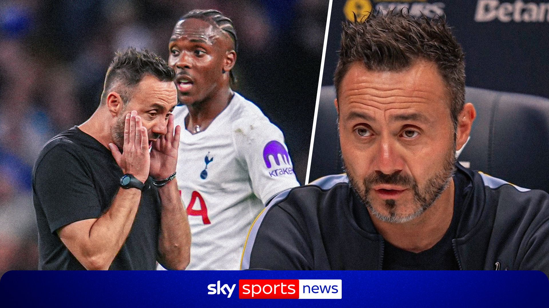 'We have to improve everywhere' - De Zerbi explains Spurs' dismal start