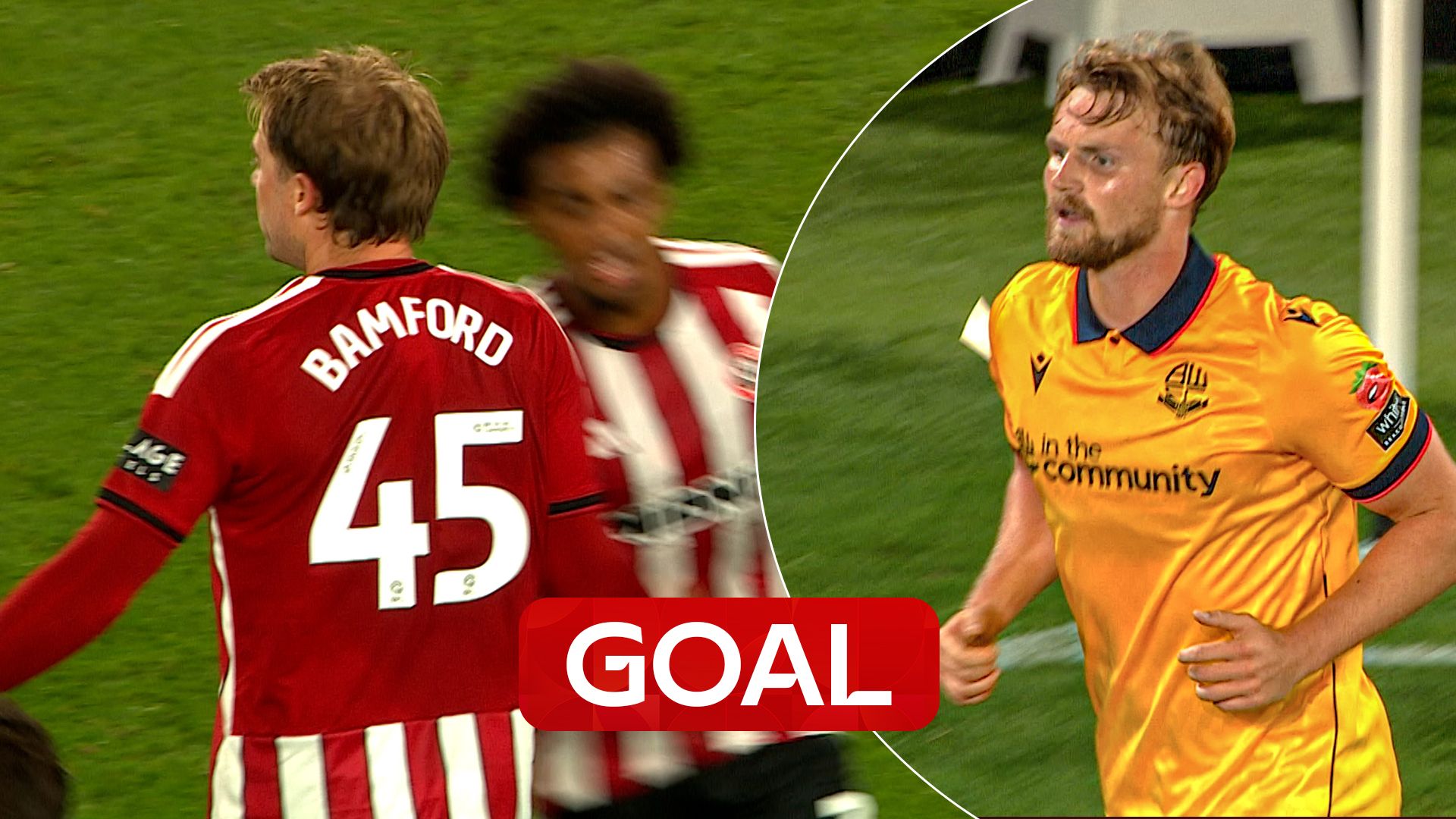 'Lightning DOES strike twice!' | Blades reply straight away to Bolton goal again!