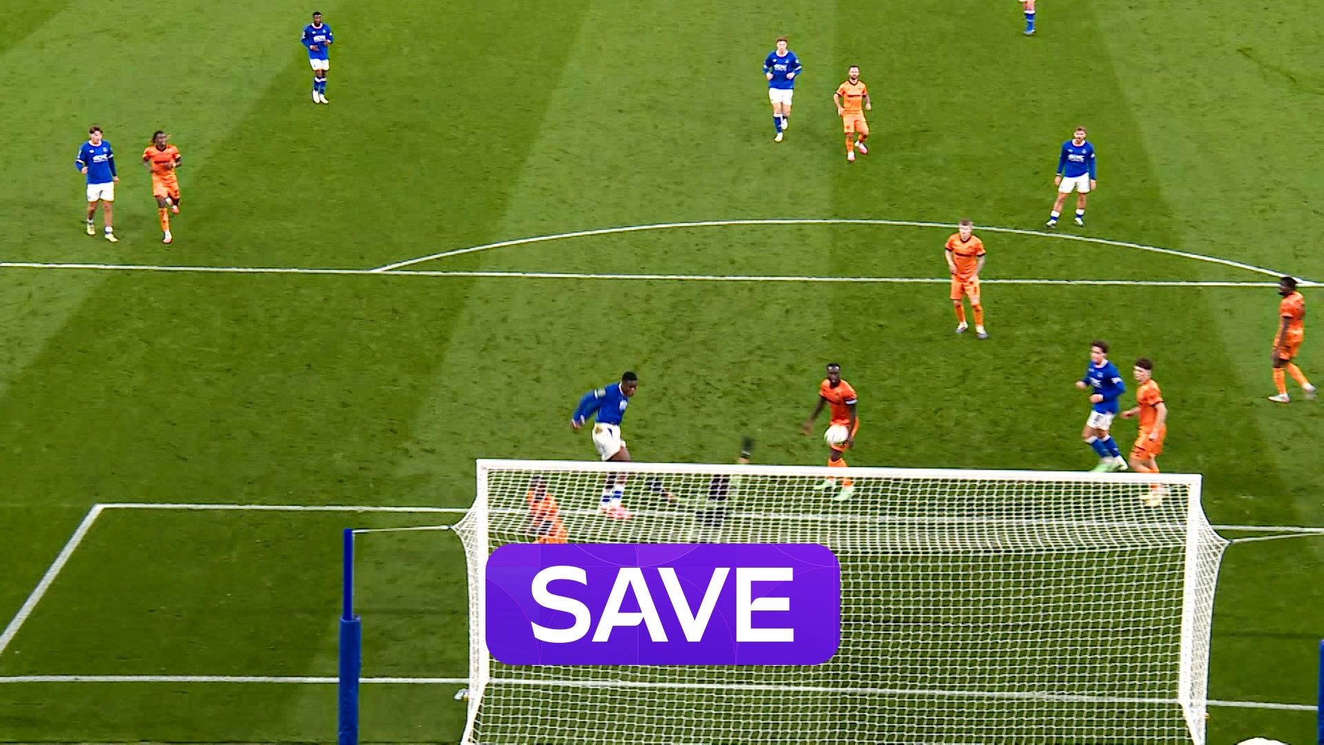 'That's a worldie!' - Virginia's incredible acrobatic save