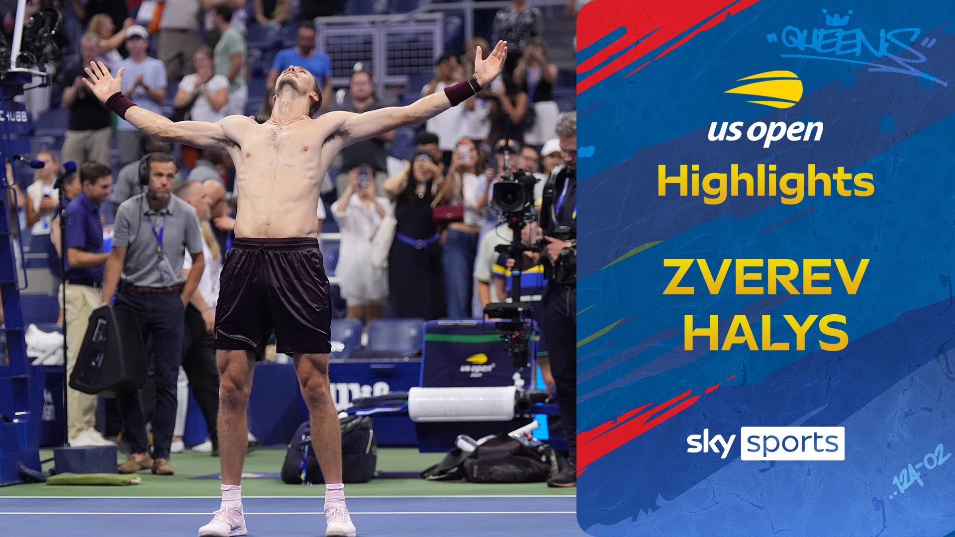 Zverev battles into the early morning to win five-set THRILLER against Halys