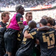 Elversberg were celebrating again as they came from two goals down to beat Borussia Monchengladbach 4-3 at Borussia-Park