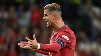 Cristiano Ronaldo had seven shots - three more than any other player - but failed to score