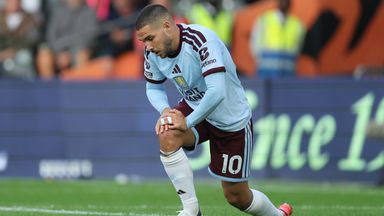 Emi Buendia missed a glorious opportunity to score Aston Villa's first goal of the season