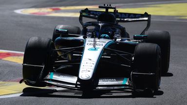 George Russell at the Spanish GP in Madrid (Getty Images)