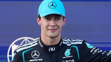 Mercedes driver George Russell