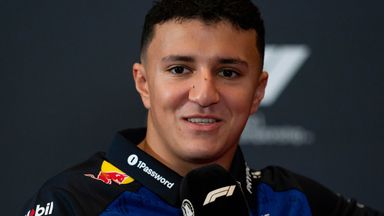 Isack Hadjar makes his racing return in Baku