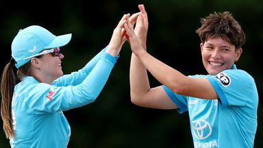 Issy Wong's maiden five-wicket haul for England inspired a series-clinching six-wicket victory over Ireland