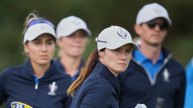 Leona Maguire features for Team Europe at the Solheim Cup 
