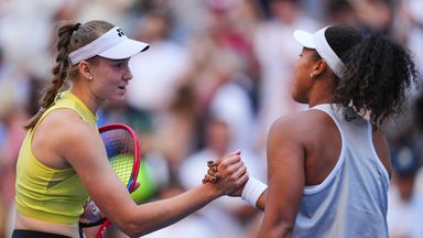 Elena Rybakina races into the US Open quarter-finals