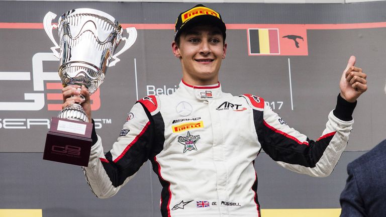 2017 feiert George Russell den Titel in der GP3-Serie, dem Vorgänger der heutigen Formel 3. Damals ist er trotz seines Erfolgs noch ein gutes Stück weit weg von der Formel 1. Erst im Jahr 2019 folgt der Schritt in die Königsklasse.