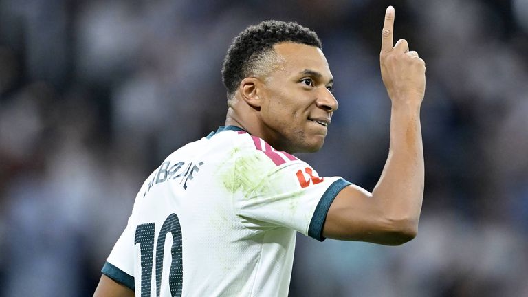 PLATZ 2: Kylian Mbappe (Frankreich/Real Madrid)