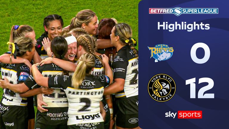 York Valkyrie travelled to Leeds Rhinos and posted a superb victory to progress to this year's Women's Super League Grand Final