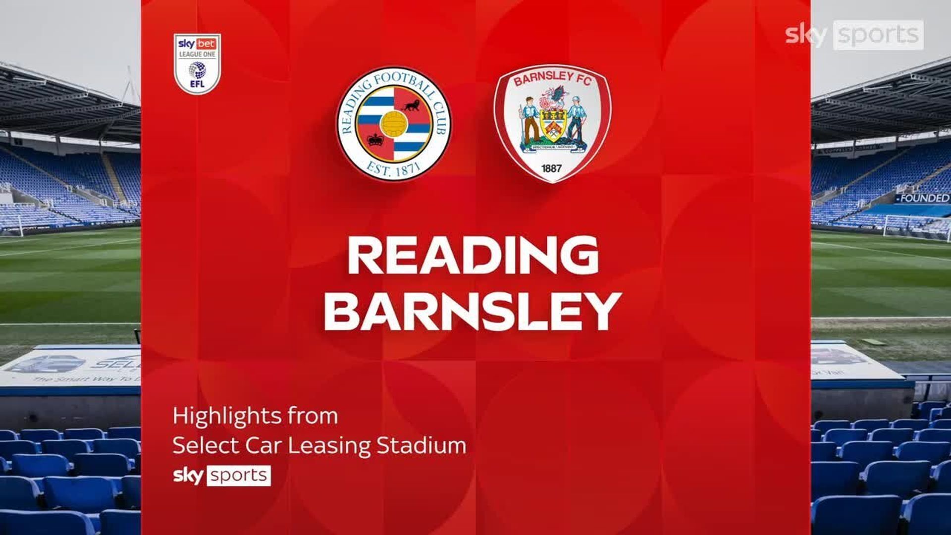 Reading 2-1 Barnsley