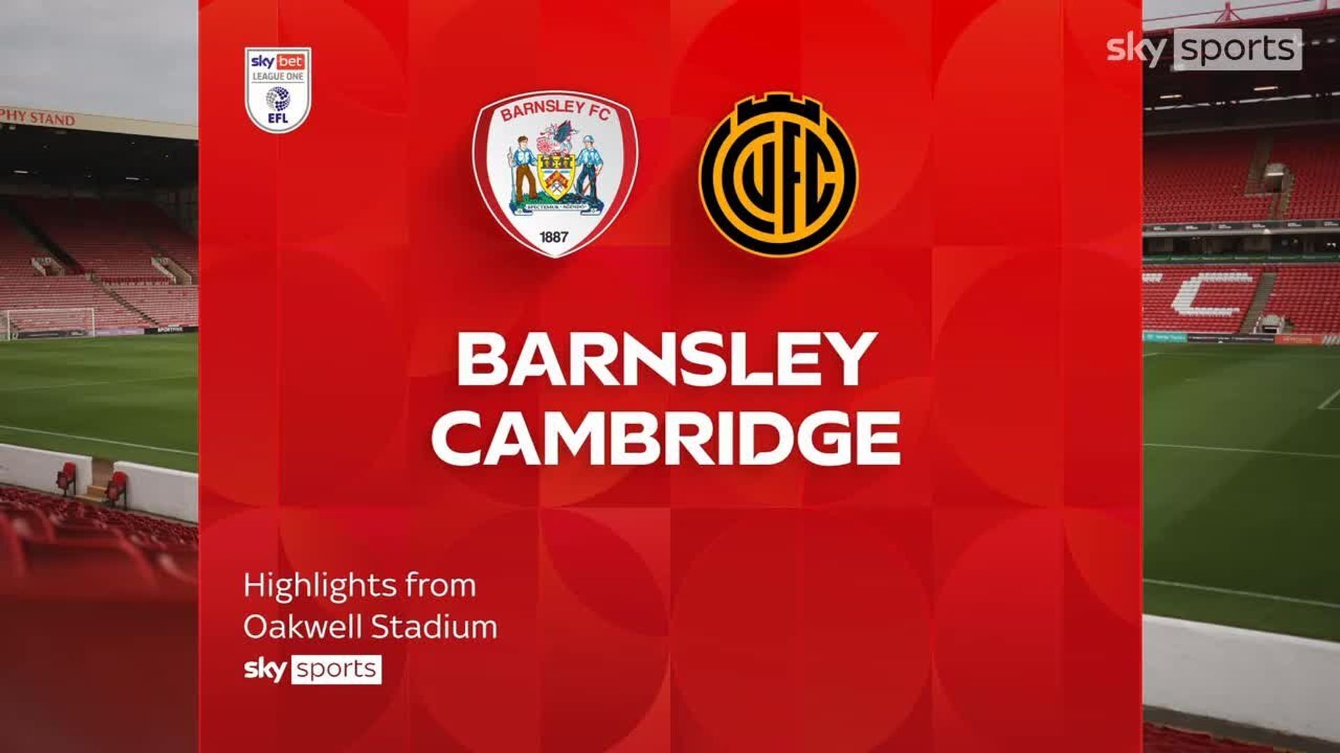 Barnsley 1-2 Cambridge United