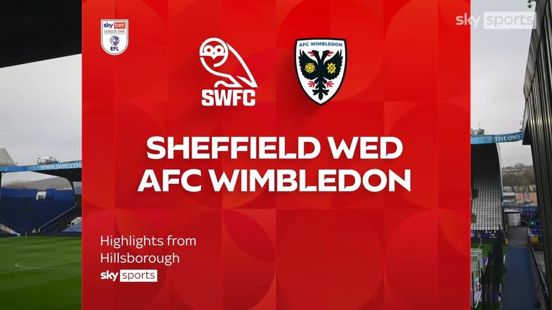 Sheffield Wednesday 5-0 AFC Wimbledon