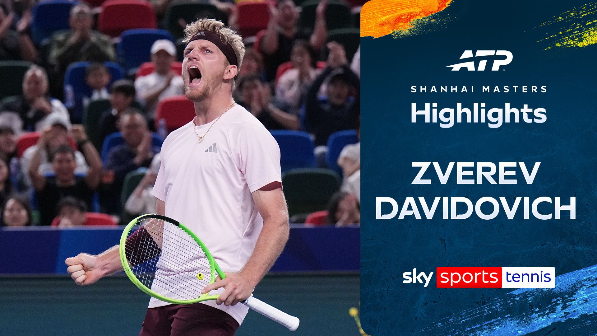 Davidovich Fokina defeats world No 2 Zverev to reach Shanghai Masters final