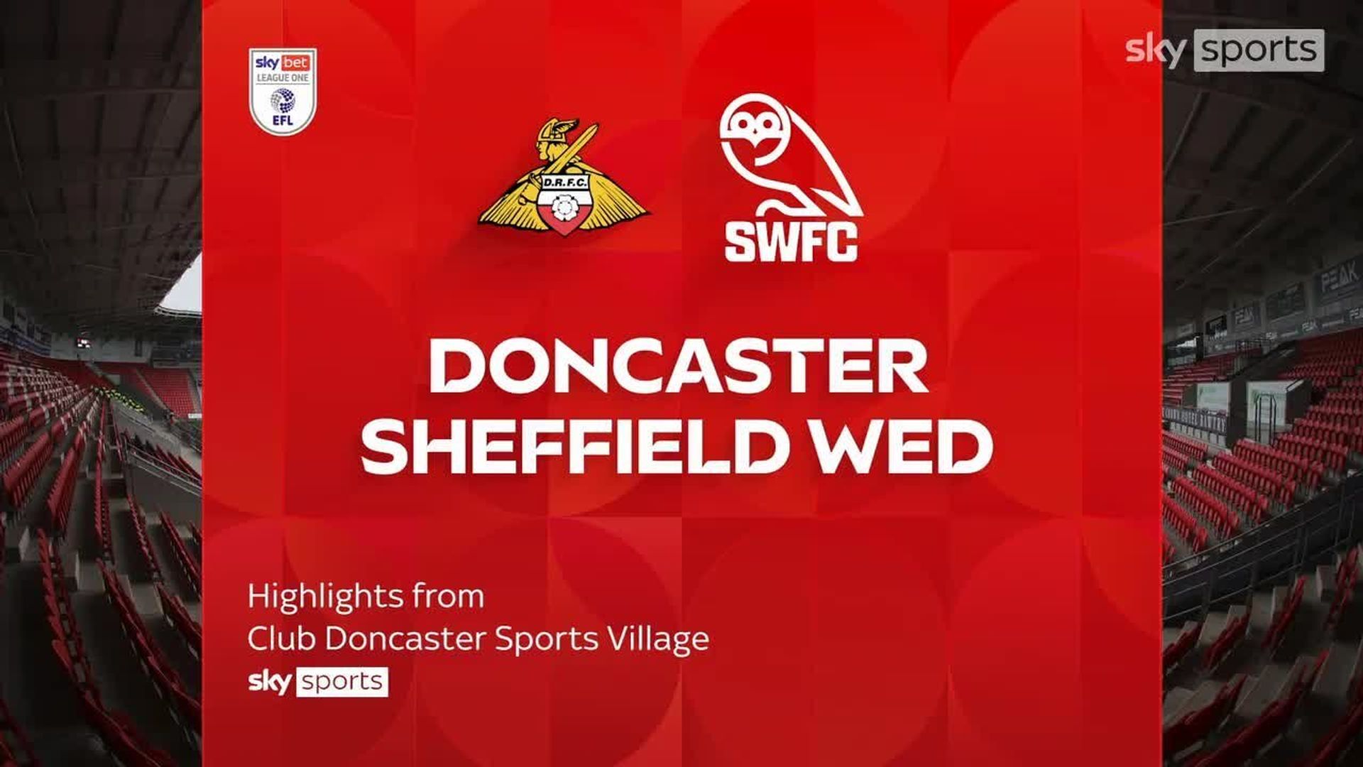 Doncaster 2-0 Sheff Weds