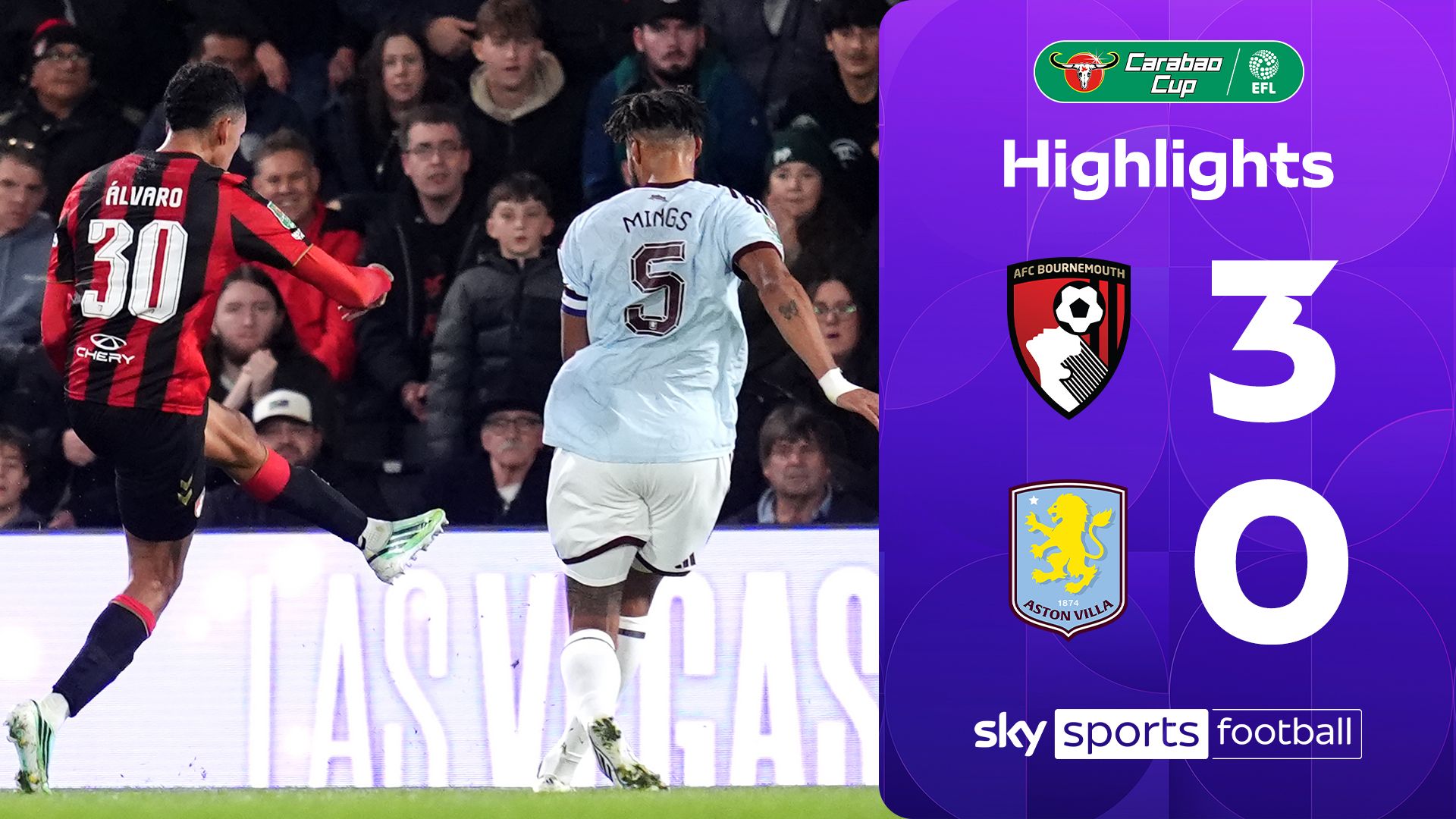 Bournemouth extend winning run to dump out Villa