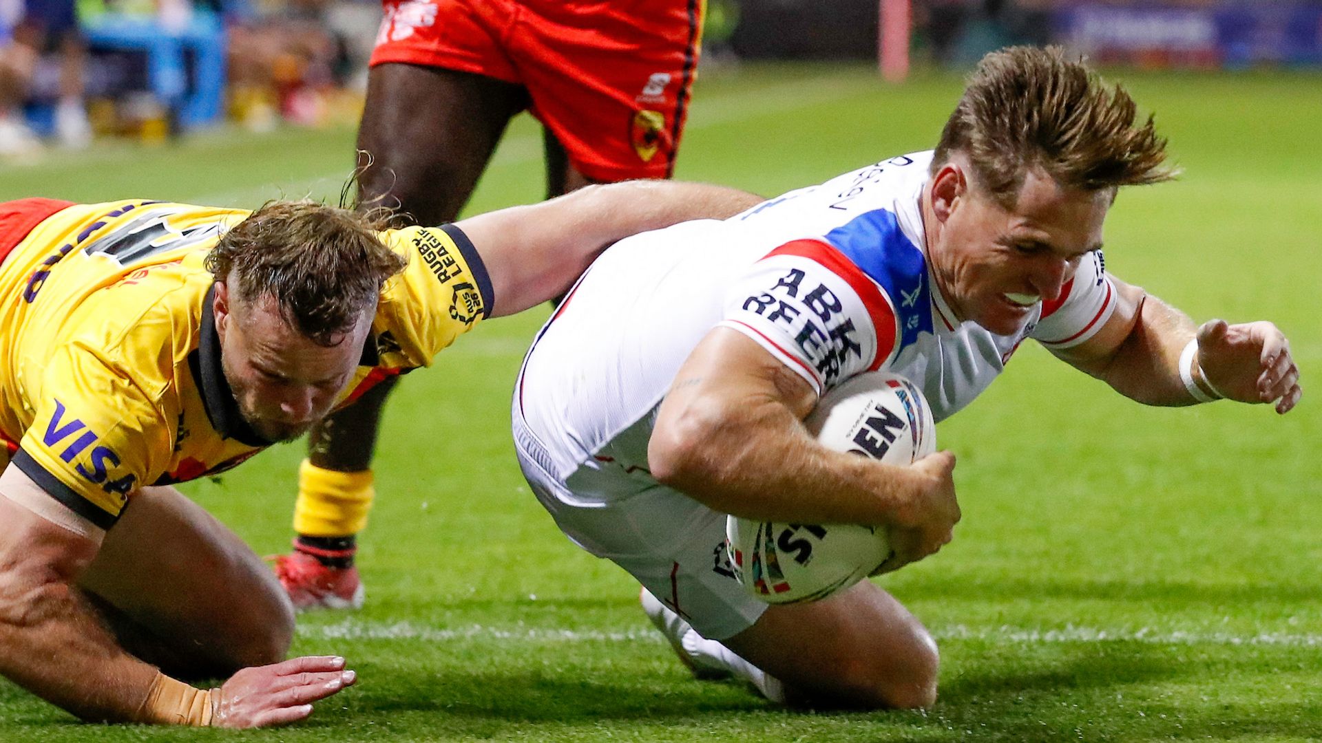 England build big lead over PNG in must-win World Cup match LIVE!
