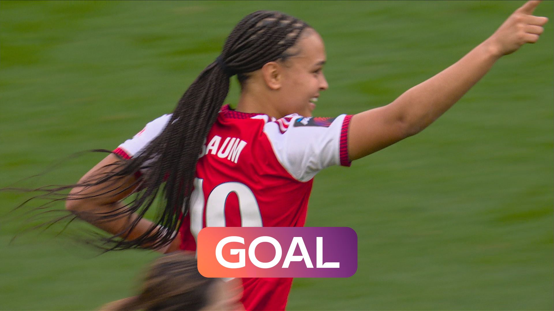 'A HUGE moment' | Baum puts Arsenal ahead against Man City