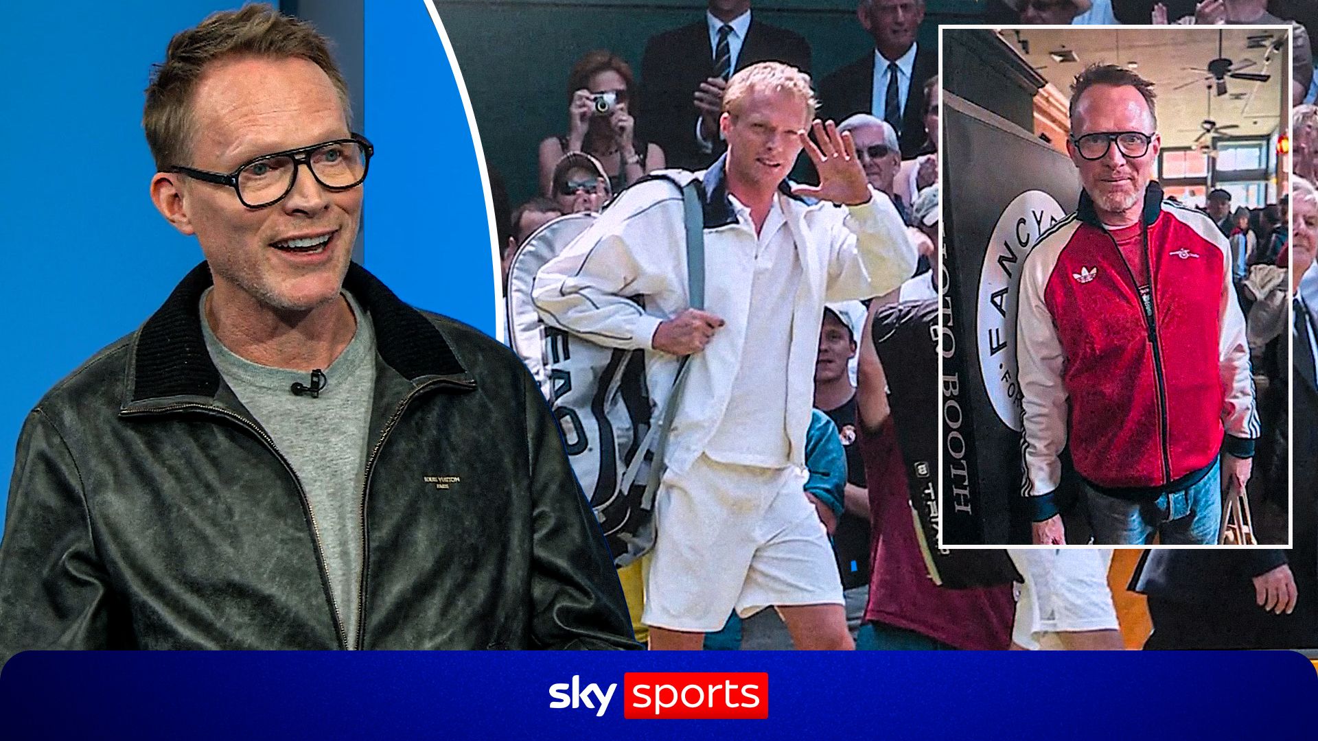 Actor Paul Bettany reflects on Arsenal winning the PL and starring in Wimbledon