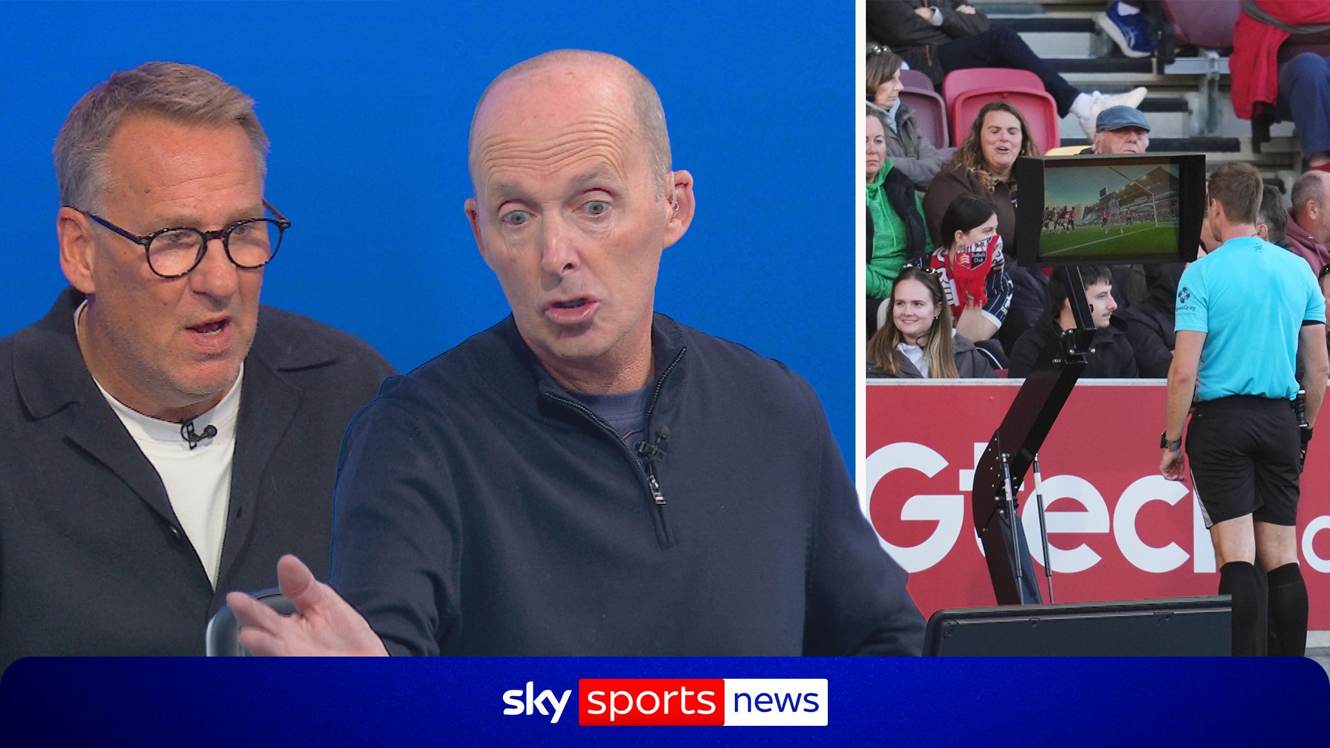 'How long did that take?!' - Merse bewildered by Brentford red delay