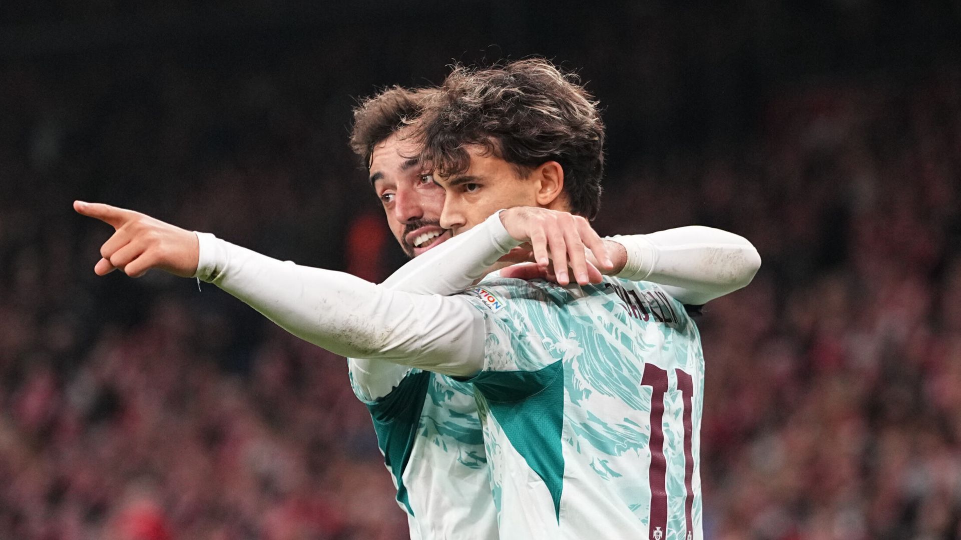 Fernandes set up two as Portugal beat Denmark after Ronaldo walkout