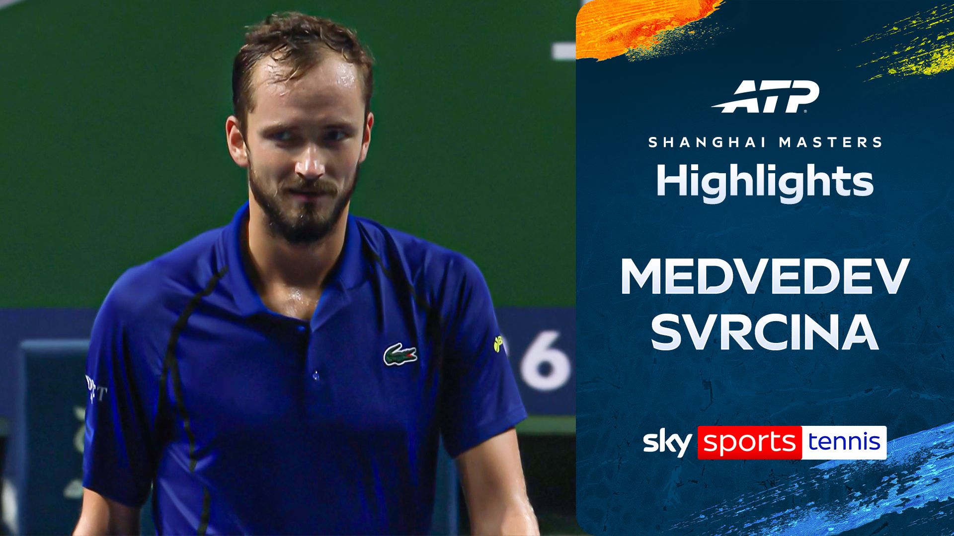 Medvedev steams past Svrcina to set up Tsitsipas clash