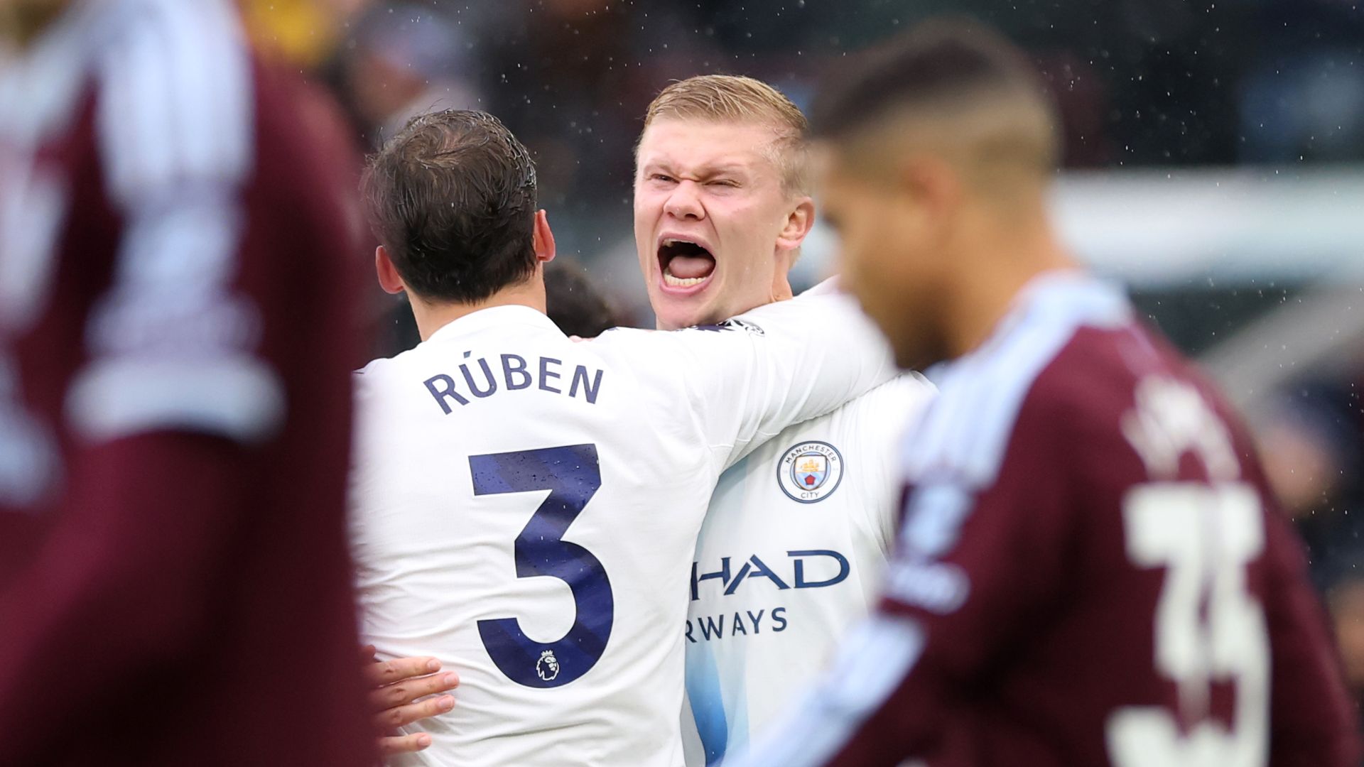 Haaland heads Man City level at Villa LIVE!