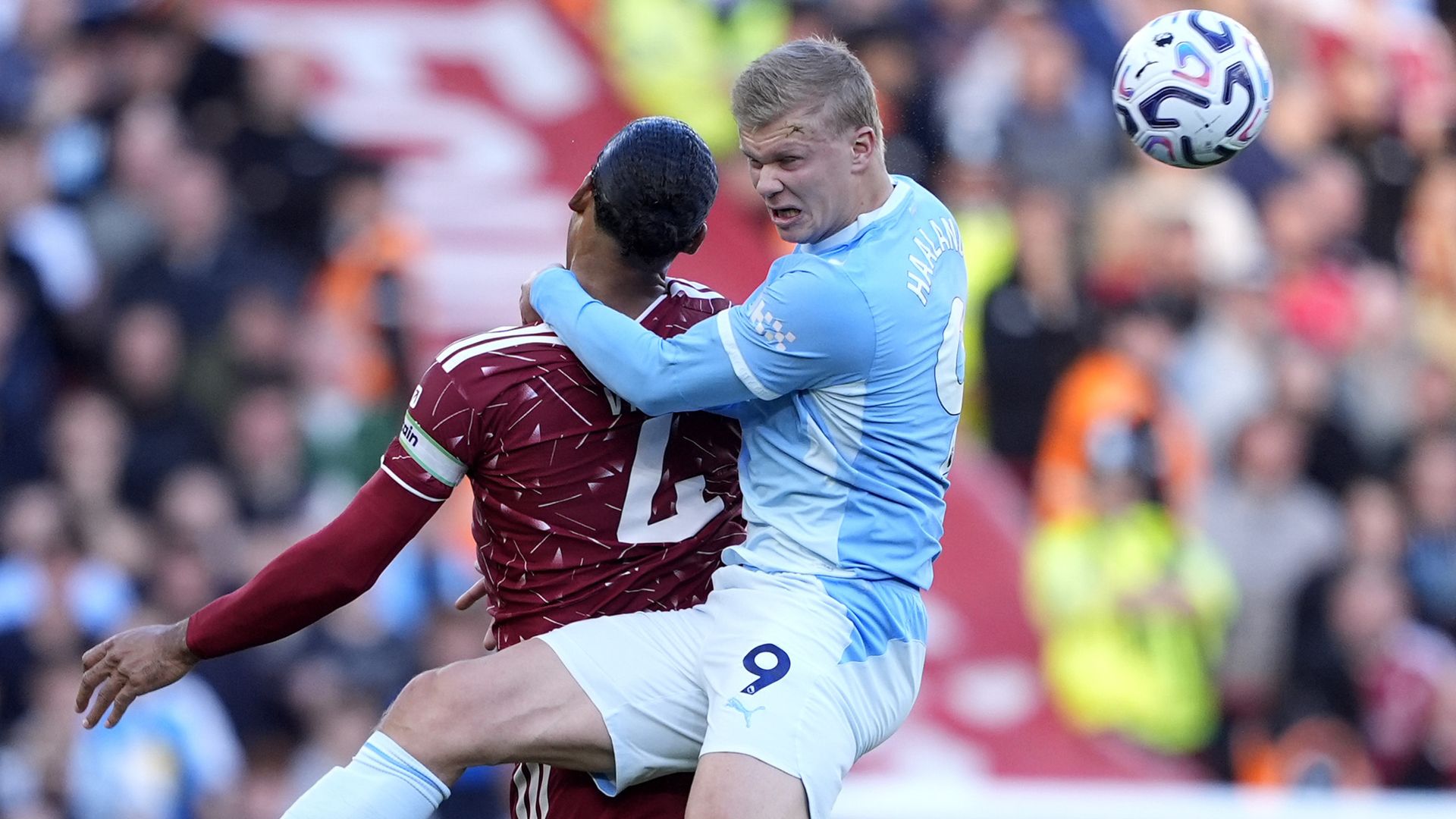 Doku doubles Man City's lead over Liverpool after Gravenberch red LIVE!