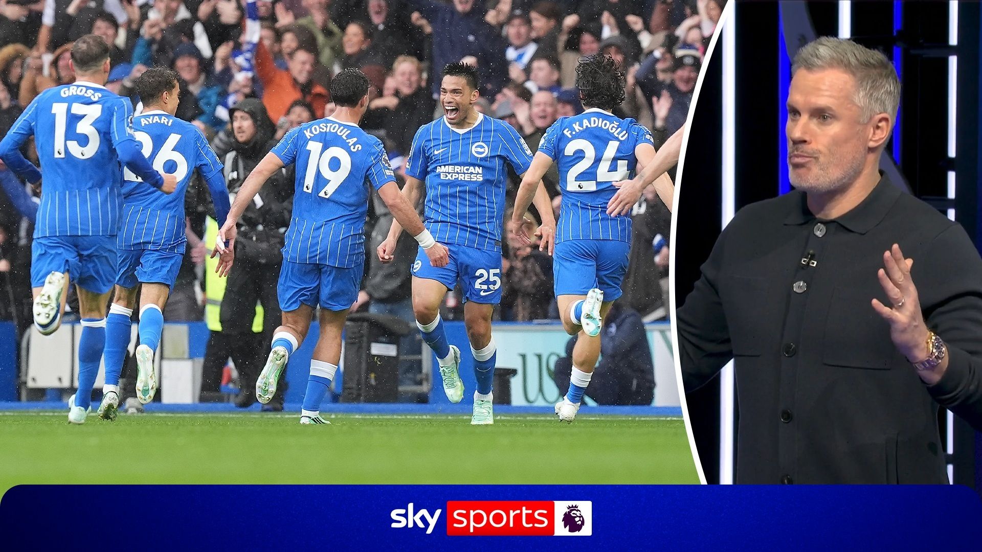 ‘It reminds me of Klopp!’ – Carra praises Brighton after entertaining start to season