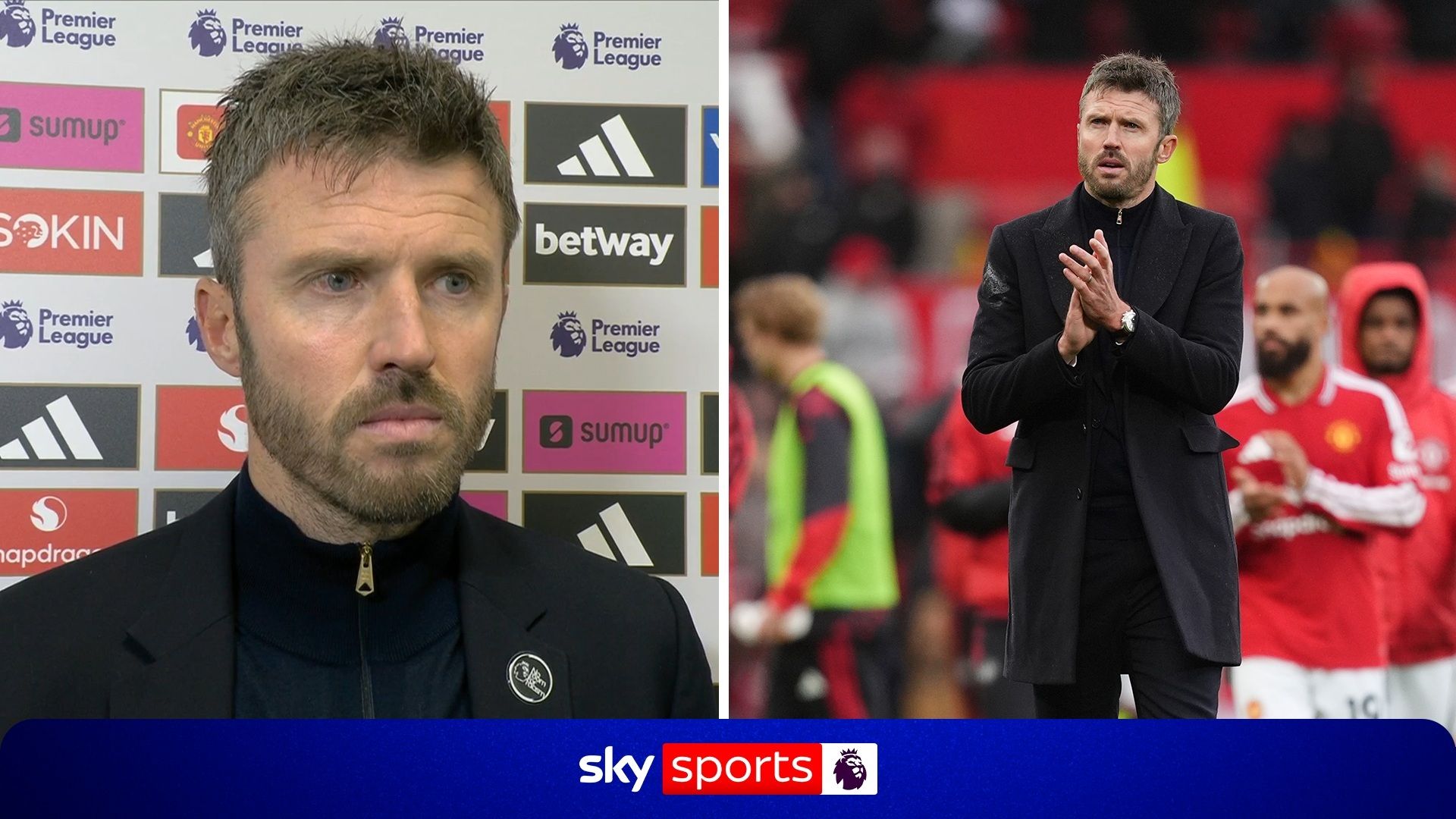 'Hurts an awful lot' - Under-pressure Carrick reflects on 'tough day' at Old Trafford