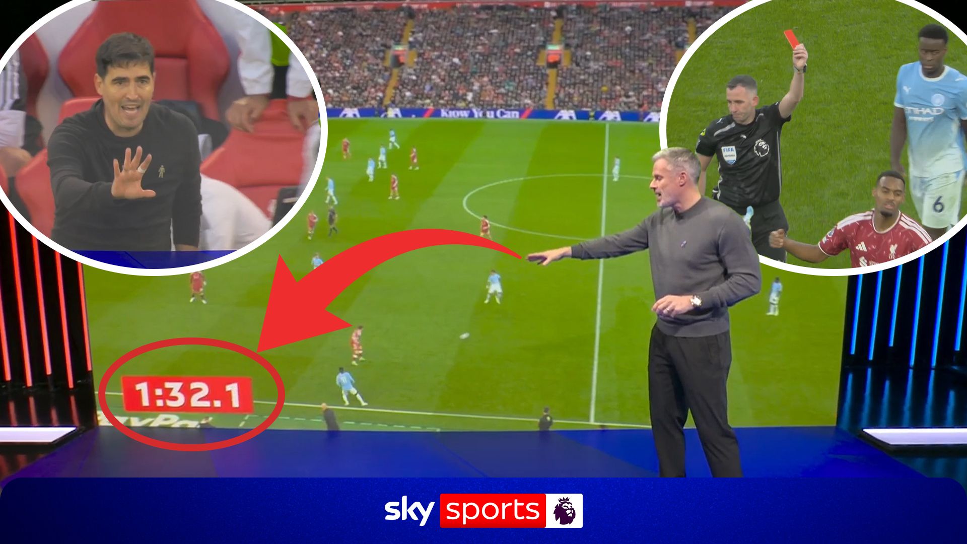 'Liverpool bench have to do better' - Carra questions speed of response to red card