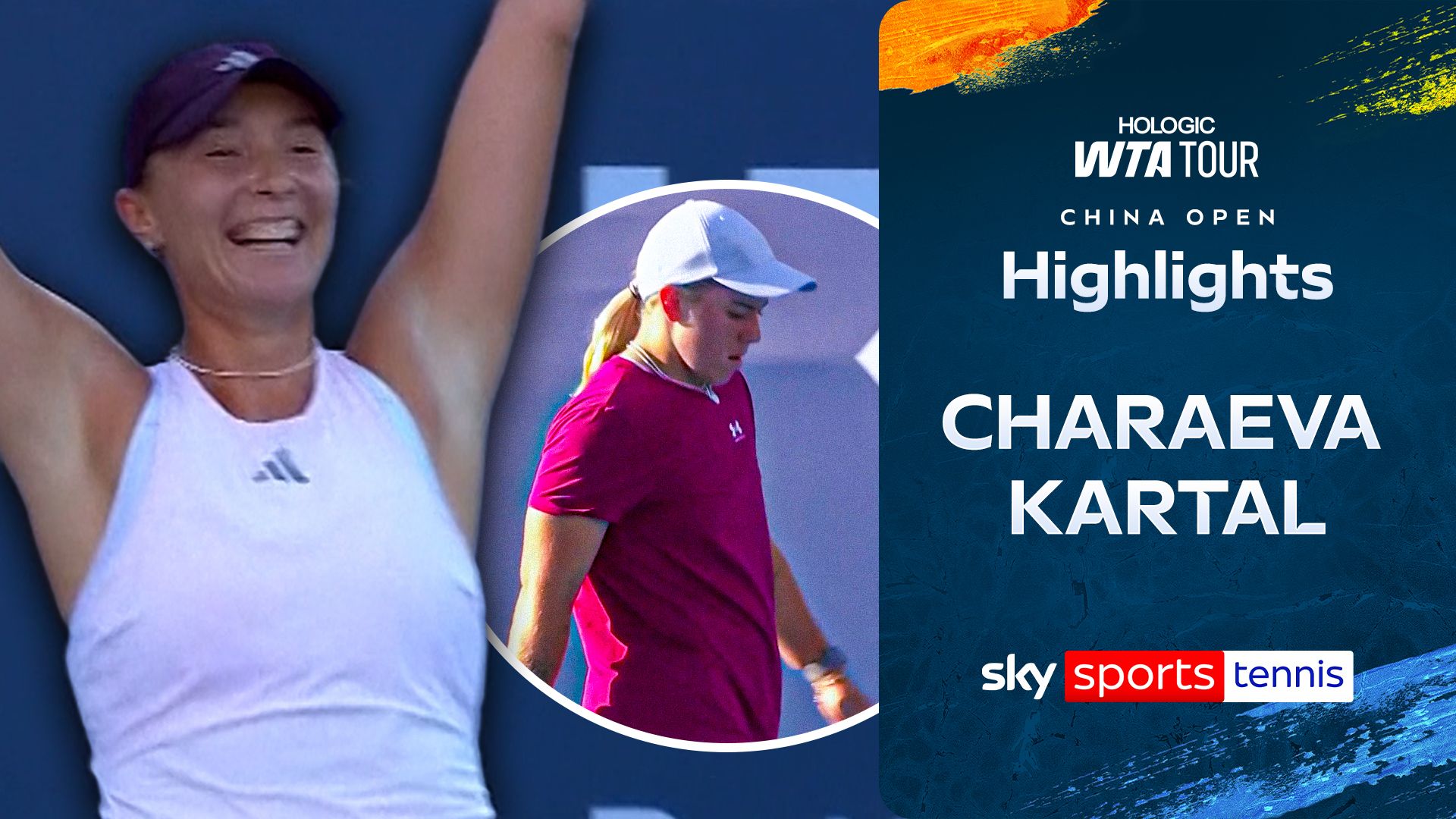 Kartal dumped out of China Open after straight-sets defeat to Charaeva  