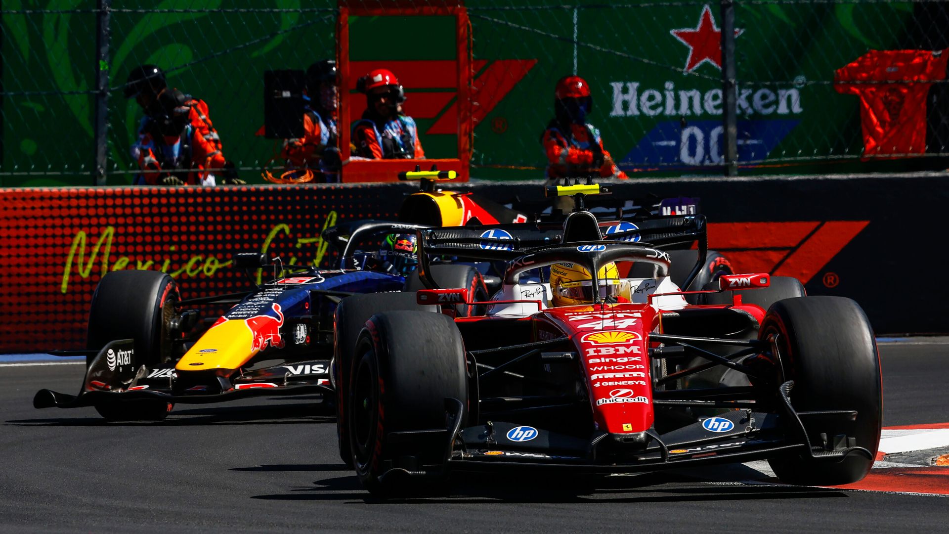 Mexico City GP: Hamilton claims first Ferrari pole LIVE!