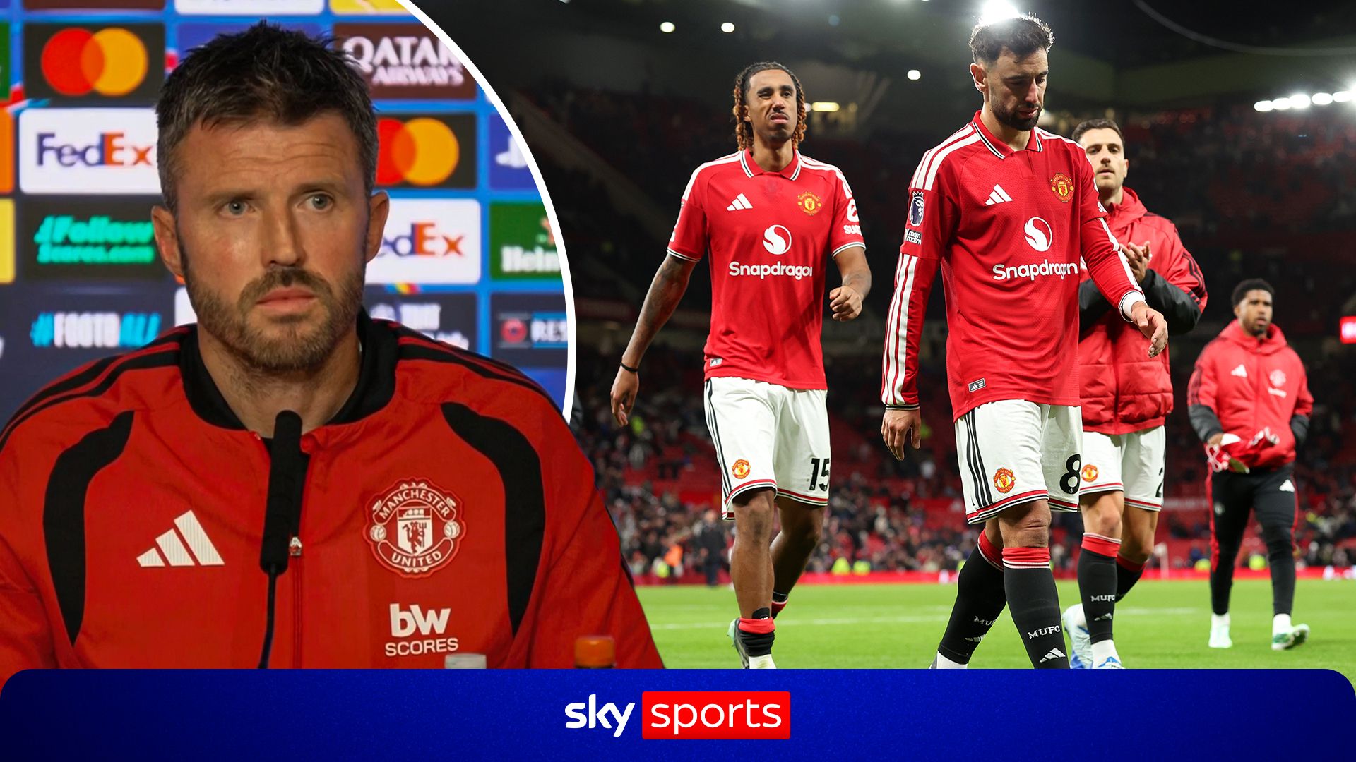 'We NEED to do something about it!' - Carrick aware of poor form and looming pressure