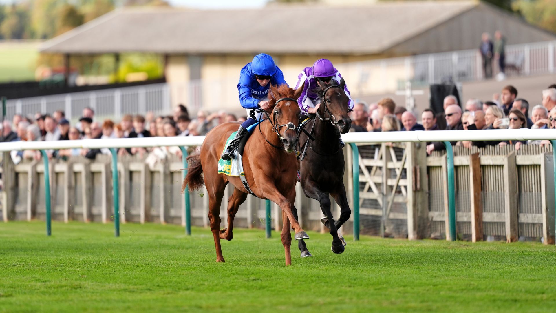 Musical Times stays unbeaten in Fillies' Mile at Newmarket