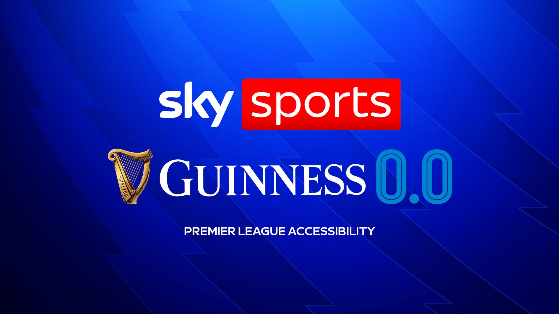 Sky Sports and Guinness launch new accessibility services across PL coverage