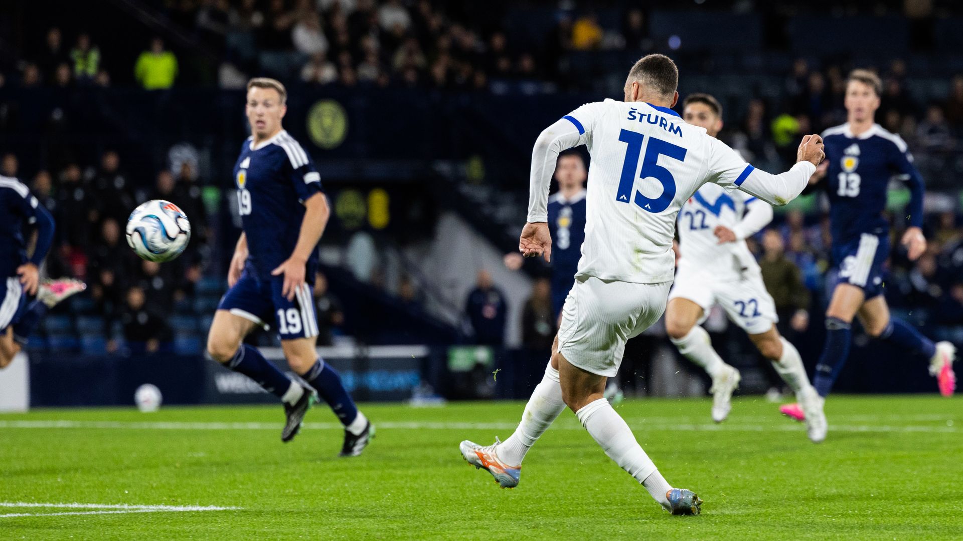 Scotland trail Slovenia in Nations League LIVE!