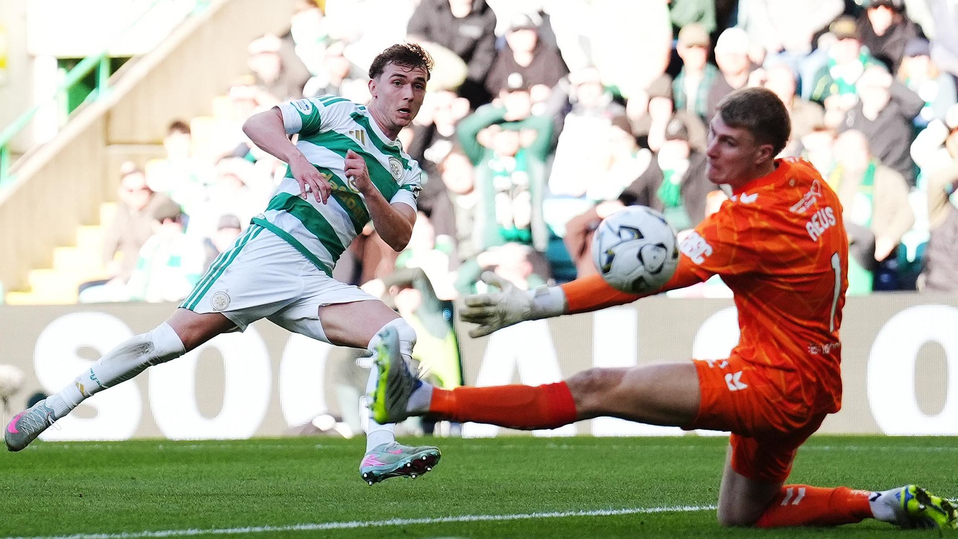 Celtic score four in first half vs Hearts LIVE!
