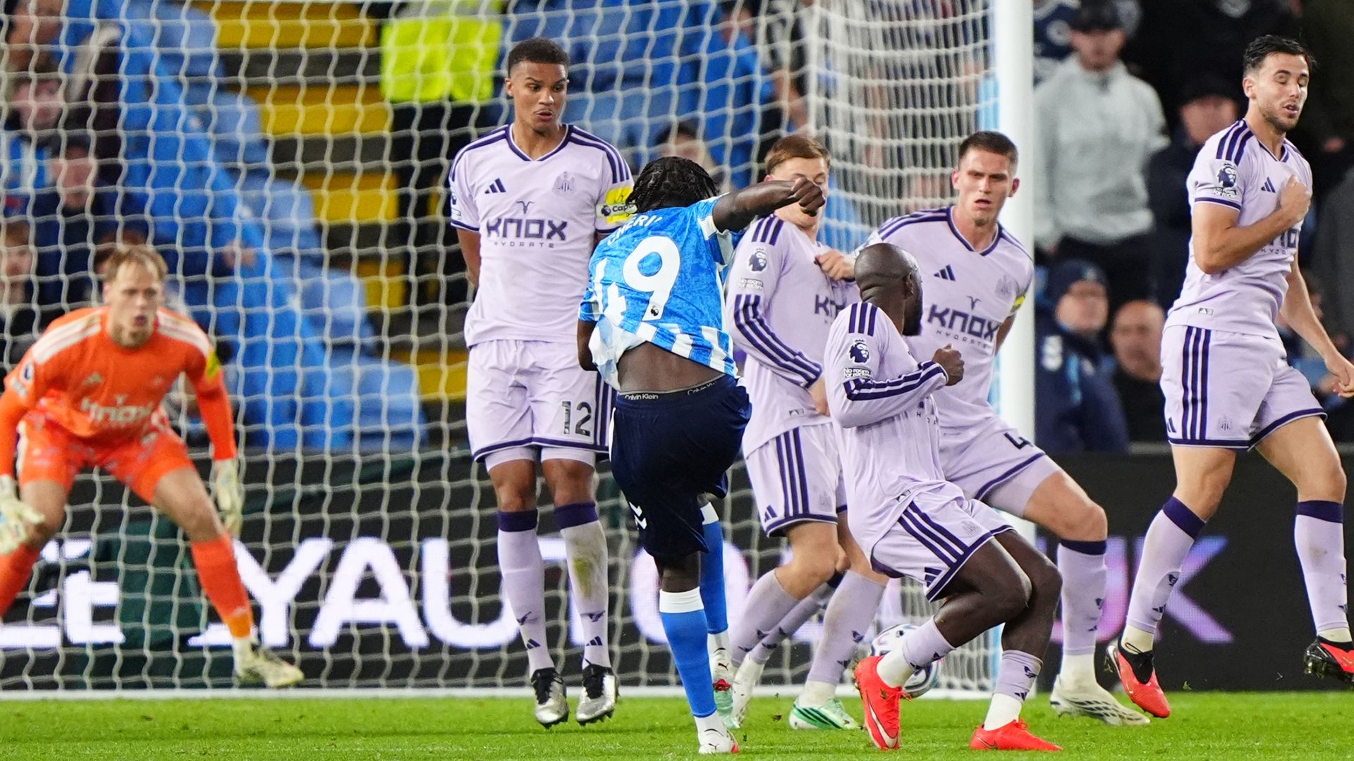 Lovely Cherif strike doubles Coventry's lead against Newcastle LIVE!